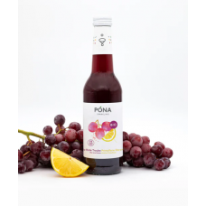 Verival BIO PONA dzirkstošā augļu sula Sarkanās vīnogas un Primofiore citrons, 330ml
